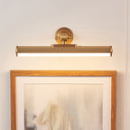 Endon Cirali Rechargeable Picture Light in Warm Brass