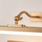 Endon Kindos Rechargeable Picture Light in Warm Brass