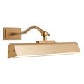 Endon Lasos Rechargeable Picture Light in Warm Brass