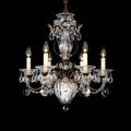 Schonbek Bagatelle 7 Light Heritage Crystal Chandelier in Etruscan Gold