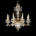 Schonbek Bagatelle 11 Light Heritage Crystal Chandelier in Heirloom Gold