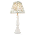 Endon Myrtle Table Lamp in Almond White with Leaf 25cm Herb Garden Green Shade