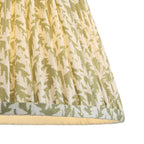 Endon Myrtle Table Lamp in Almond White with Leaf 25cm Herb Garden Green Shade