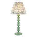 Endon Higgledy Table Lamp in Cotswold Green with Leaf 25cm Herb Garden Green Shade