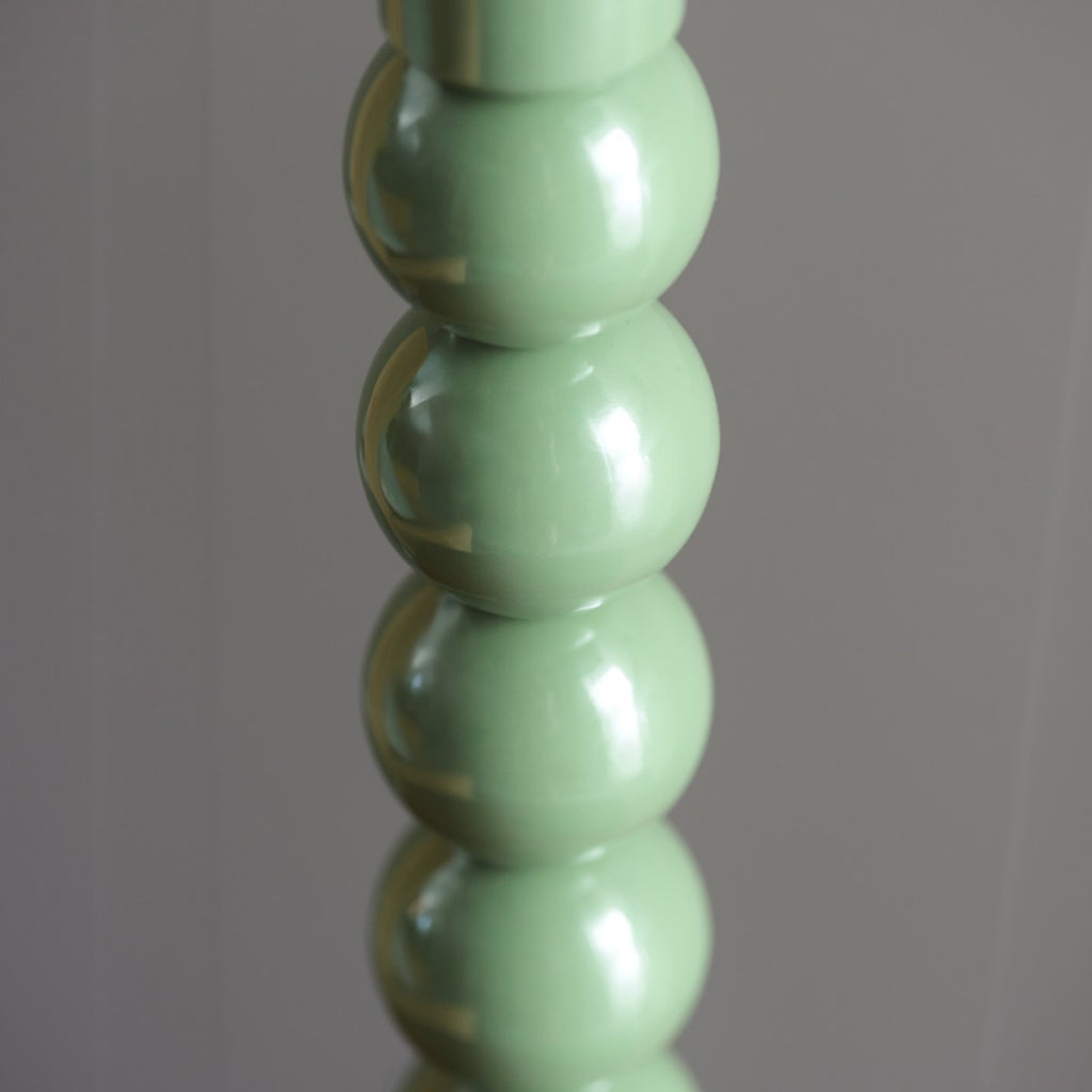 Endon Higgledy Table Lamp in Cotswold Green with Leaf 25cm Herb Garden Green Shade