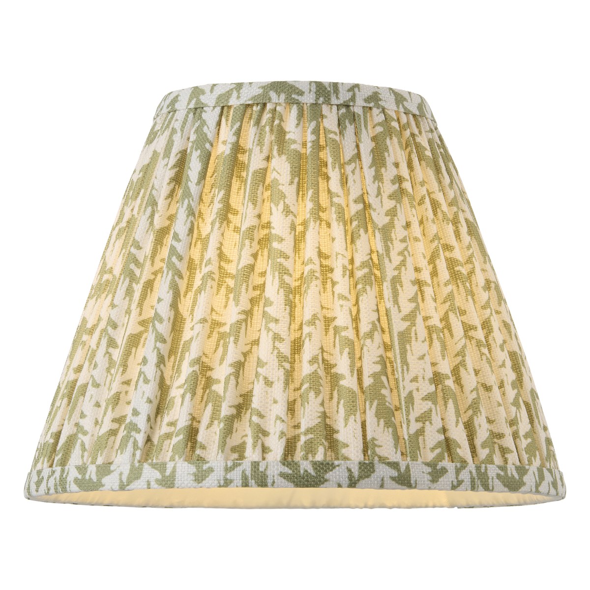 Endon Higgledy Table Lamp in Cotswold Green with Leaf 25cm Herb Garden Green Shade