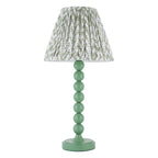 Endon Higgledy Table Lamp in Cotswold Green with Leaf 25cm Herb Garden Green Shade
