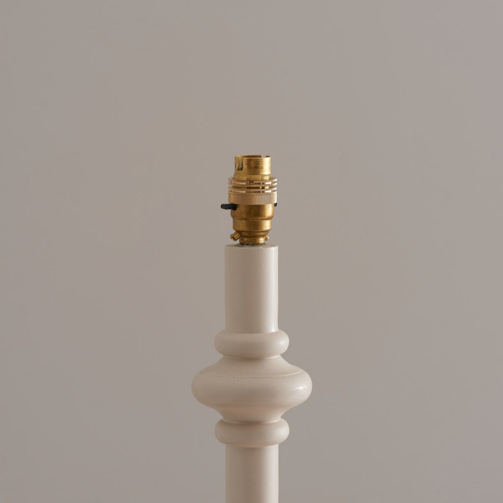 Endon Carnaby Floor Lamp in Almond White with Leaf 35cm Herb Garden Green Shade