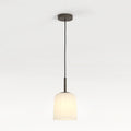 Astro Veo 180 Pendant Light in Bronze with Duplex Glass Shade