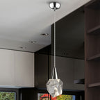 Schuller Aquaria Single Pendant Light in Chrome