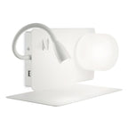 Ideal Lux Book 174792 LED Twin Wall Light White