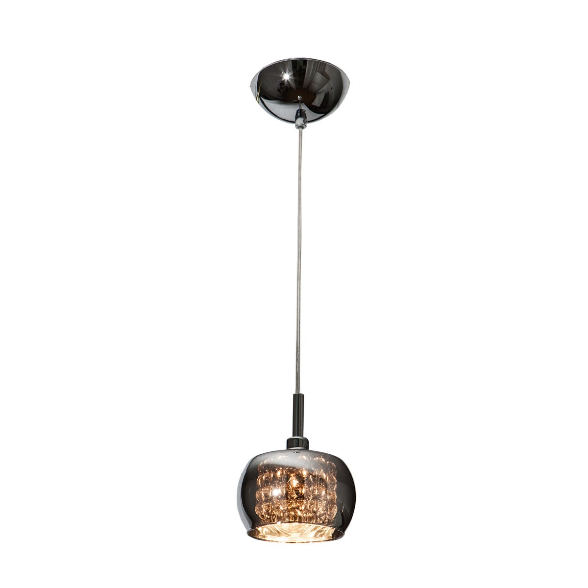 Schuller Arian Single Pendant Light in Steel