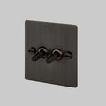Buster & Punch 2G Toggle Switch / Smoked Bronze