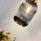 Schuller Norma Single Pendant Light in Smoke Grey