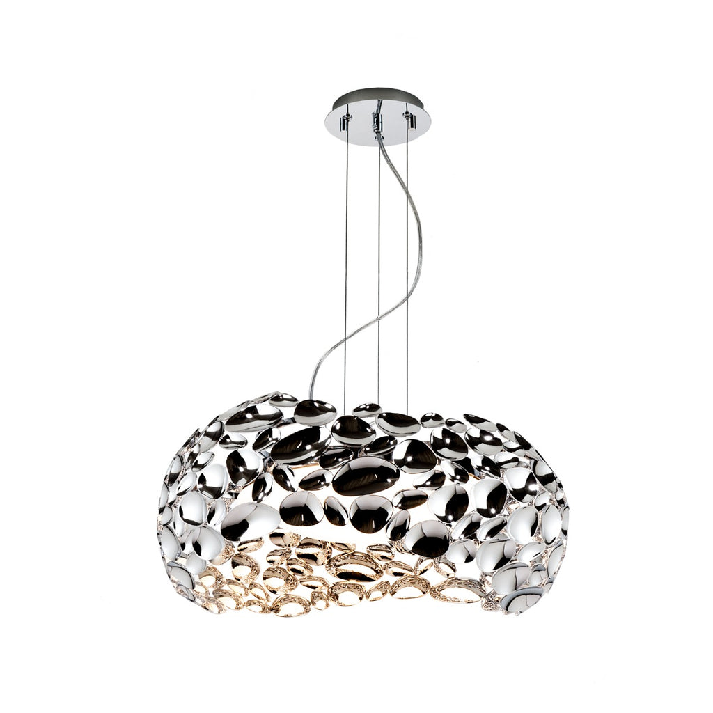 Schuller Narisa 5 Light Pendant Light in Chrome