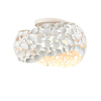 Schuller Narisa 5 Light Flush Ceiling Light in Matt White
