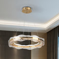 Schuller Lira 60cm Pendant Light in Gold with Glass Diffuser