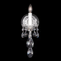 Schonbek Sterling 1 Light Heritage Crystal Wall Light in Silver