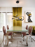 Schuller Ring II Pendant Light in Sanded Matt Black