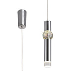 Regent Meudon Pendant Light in Polished Chrome