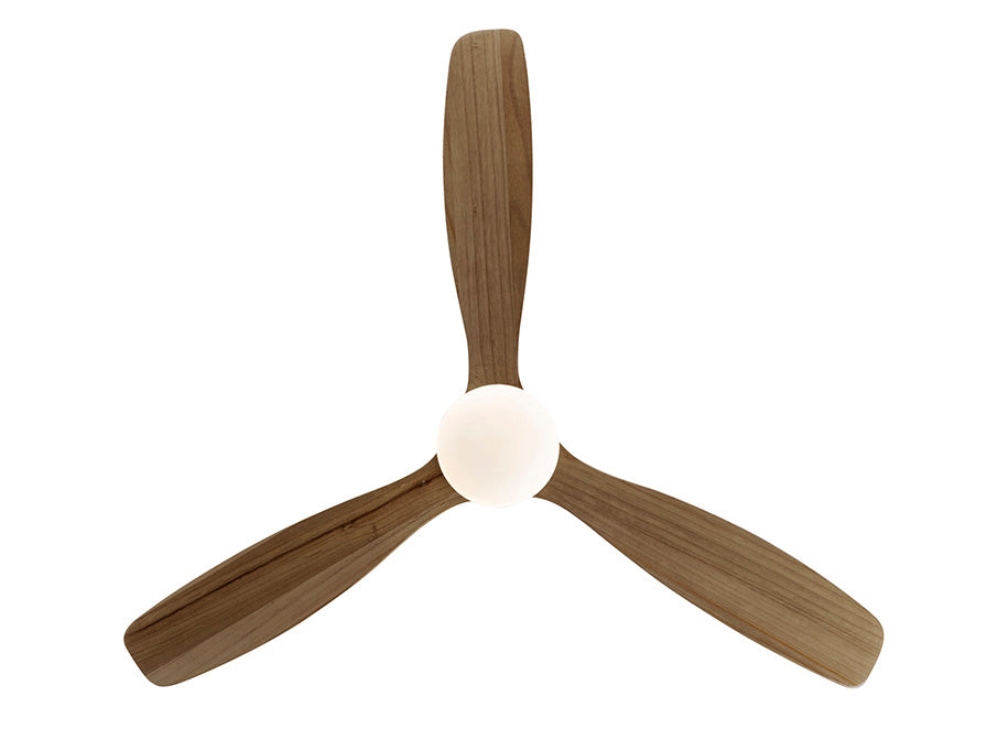 Schuller Siroco LED Ceiling Fan Dimmable D132cm in Black Wal