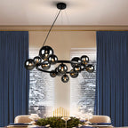 Schuller Astros 14 Light Pendant Light in Black