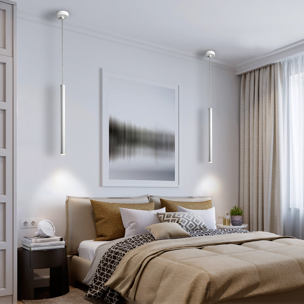 Schuller Varas Single Pendant Light in White