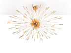 Schuller Evasion 9 Light Single Pendant Light in Gold