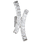 Eglo Stars of Light Toneria Wall Light LED Chrome/Crystal 39004