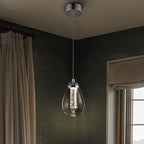 Schuller Taccia Single Pendant Light in Chrome