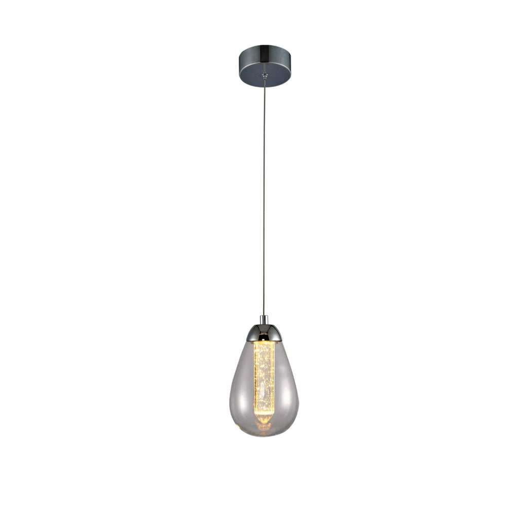 Schuller Taccia Single Pendant Light in Chrome
