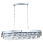 Eglo Stars of Light Valparaiso 1 Pendant Fitting 13 Light Chrome with Crystals 39495