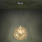 Eglo Skoura Pendant Ceiling Light Black Brass