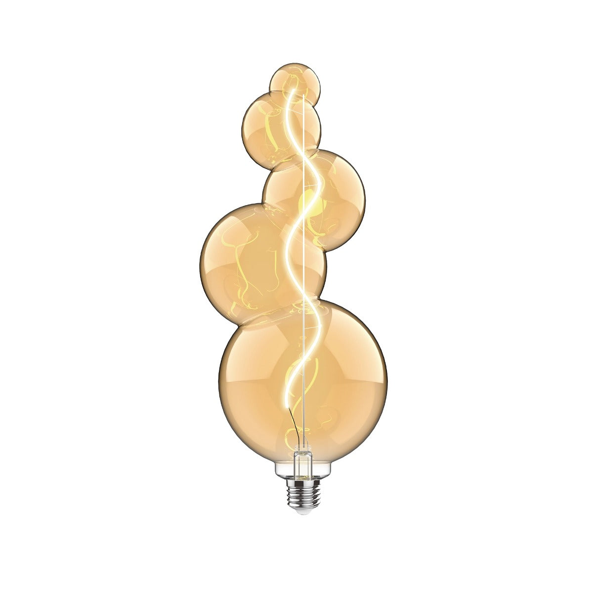 E27 LED Amber Bulb 4Watt Extra Warm White 2100K Type A1 Dimmable