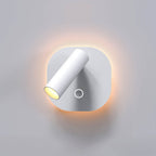 Schuller Biblos Reading Wall Light in White Dimmable via Touch Button