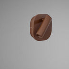 Schuller Biblos Reading Wall Light in Rust Brown Dimmable via Touch Button