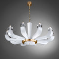 Kolarz Riviera 10 Light Chandelier White 5201.81030