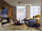 Schuller Looping Large Pendant Light in Black