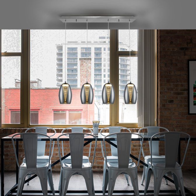 Schuller Nebula Lamp 4L. Led Chrome 584214