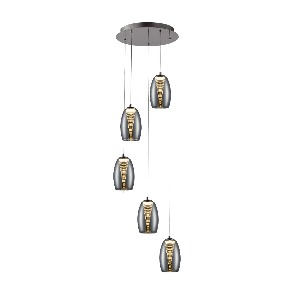 Schuller Nebula Lamp 5L. Led Chrome 584438