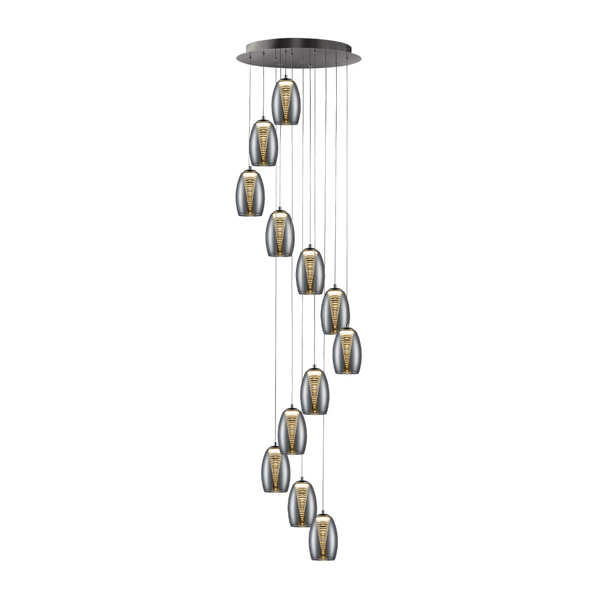 Schuller Nebula Lamp 12L Led Chrome 584541