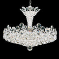 Schonbek Trilliane 15 Light Chandelier in Polished Stainless Steel Clear Radiance Crystal