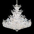 Schonbek Trilliane 24 Light Radiance Crystal Chandelier Polished Stainless Steel