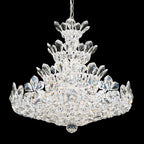 Schonbek Trilliane 24 Light Radiance Crystal Chandelier Polished Stainless Steel