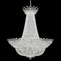 Schonbek Trilliane 76 Light Chandelier in Polished Stainless Steel with Clear Radiance Crystal