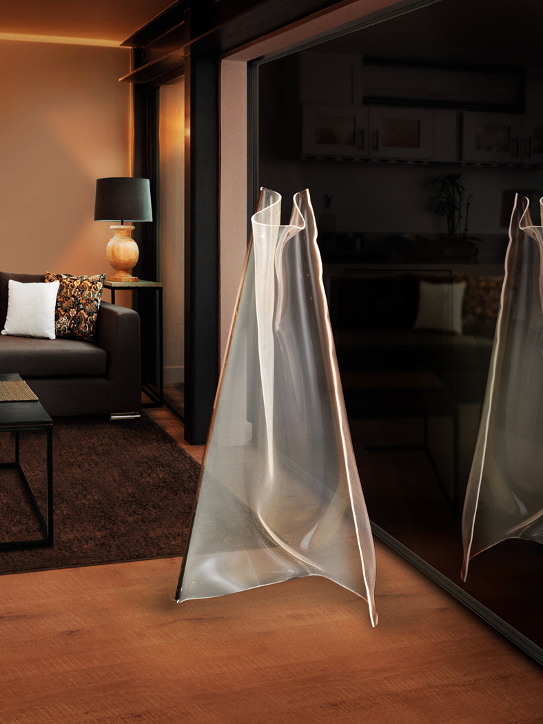 Schuller Velos Floor Lamp in Rose Gold