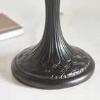 Interiors 1900 Brooklyn Tiffany Table Lamp in Satin Black