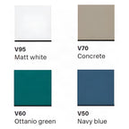 Masiero Eva Ceiling Large 110cm Pendant 10 x E14 Matt White EVA-S10-V95