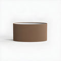 Astro Napoli Wall Light in Matt Nickel with Mocha Shade