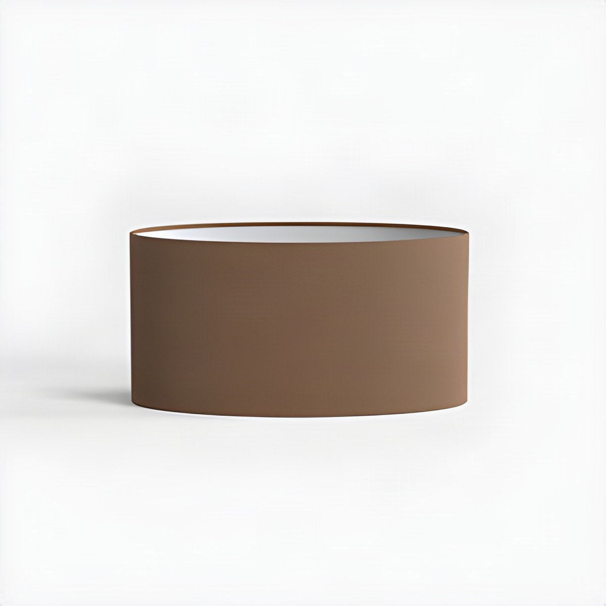 Astro Napoli Wall Light in Matt Nickel with Mocha Shade